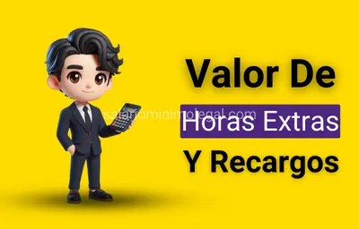 Calculadora de Horas Extras y Recargo Nocturno | Actualizada 2025