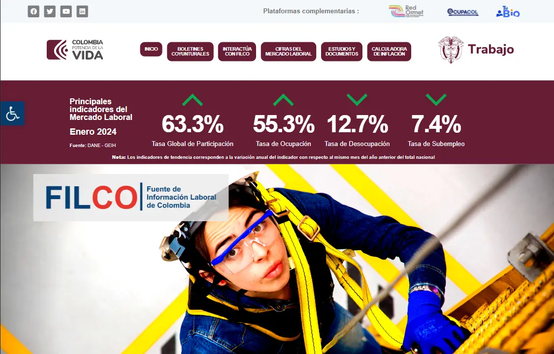 Pagina web FILCO